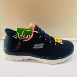 Skechers Summits Slip-Ins Diamond Dream col. Blue Fuxia Donna