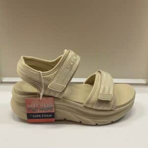Skechers D'Lux Walker Natural Sandalo Donna