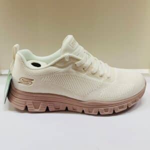 SKECHERS BOBS B LITE col.White/Pink Donna