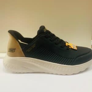 Skechers Bob Squad Chaos Slip-Ins Heel Prefered Col.Black Uomo