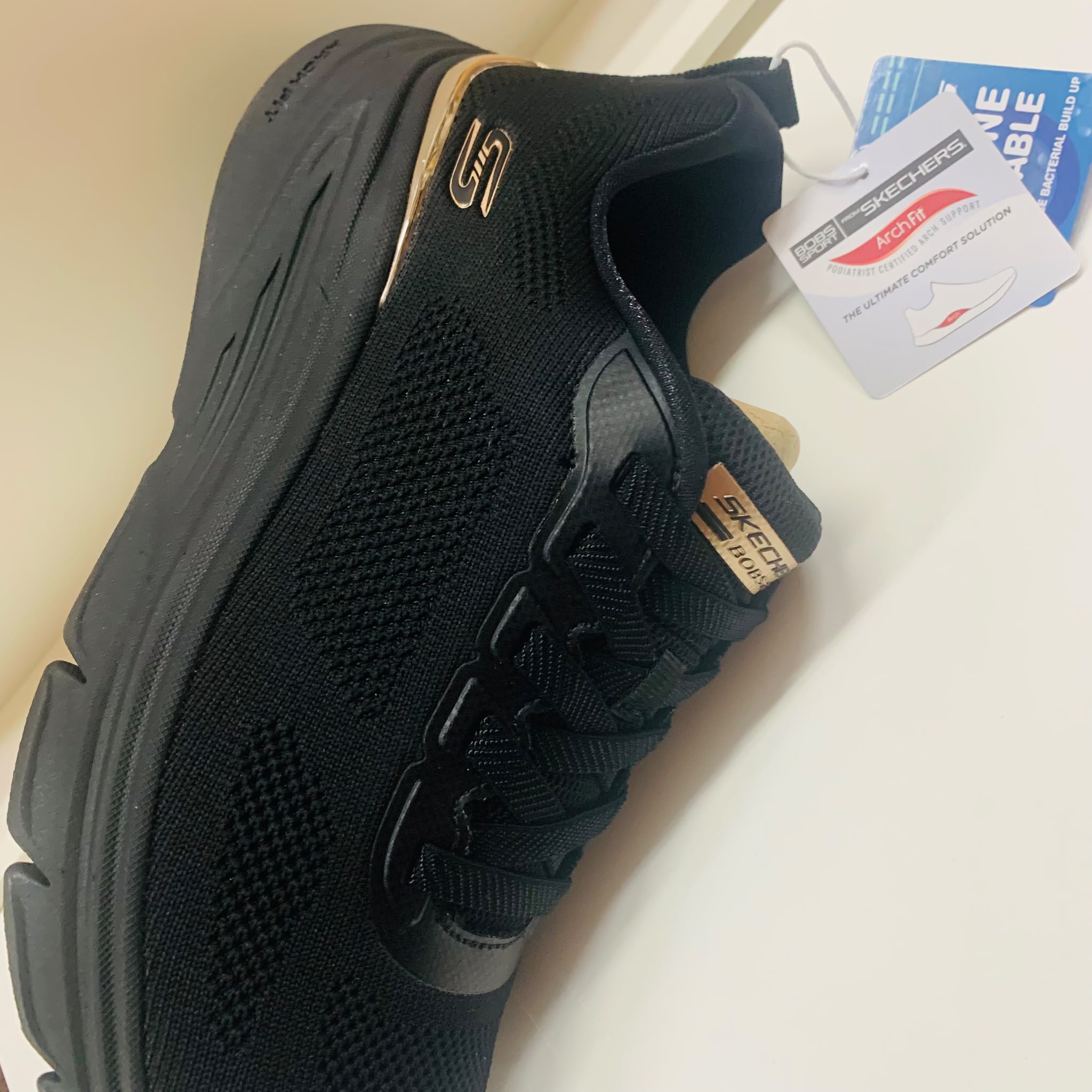Skechers Bobs Arch Fit Elev8 Col.Nero Donna - immagine 3