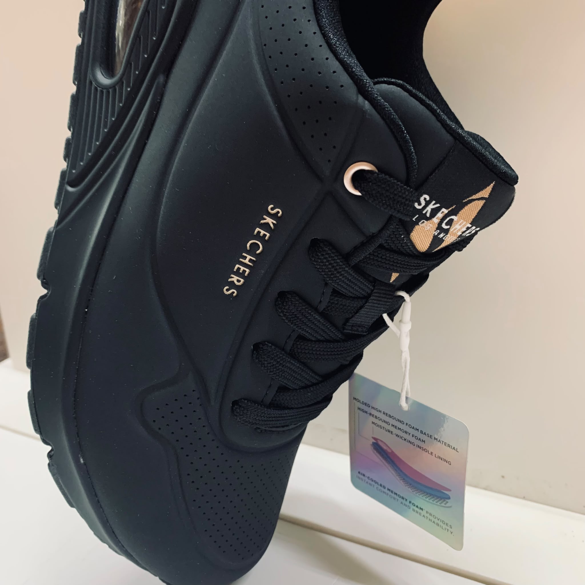 Skechers UNO Golden Air Col. Nero Donna - immagine 3