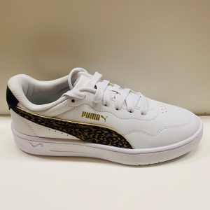 Puma Court Lally Feline Col.Bianco/Tortora Donna