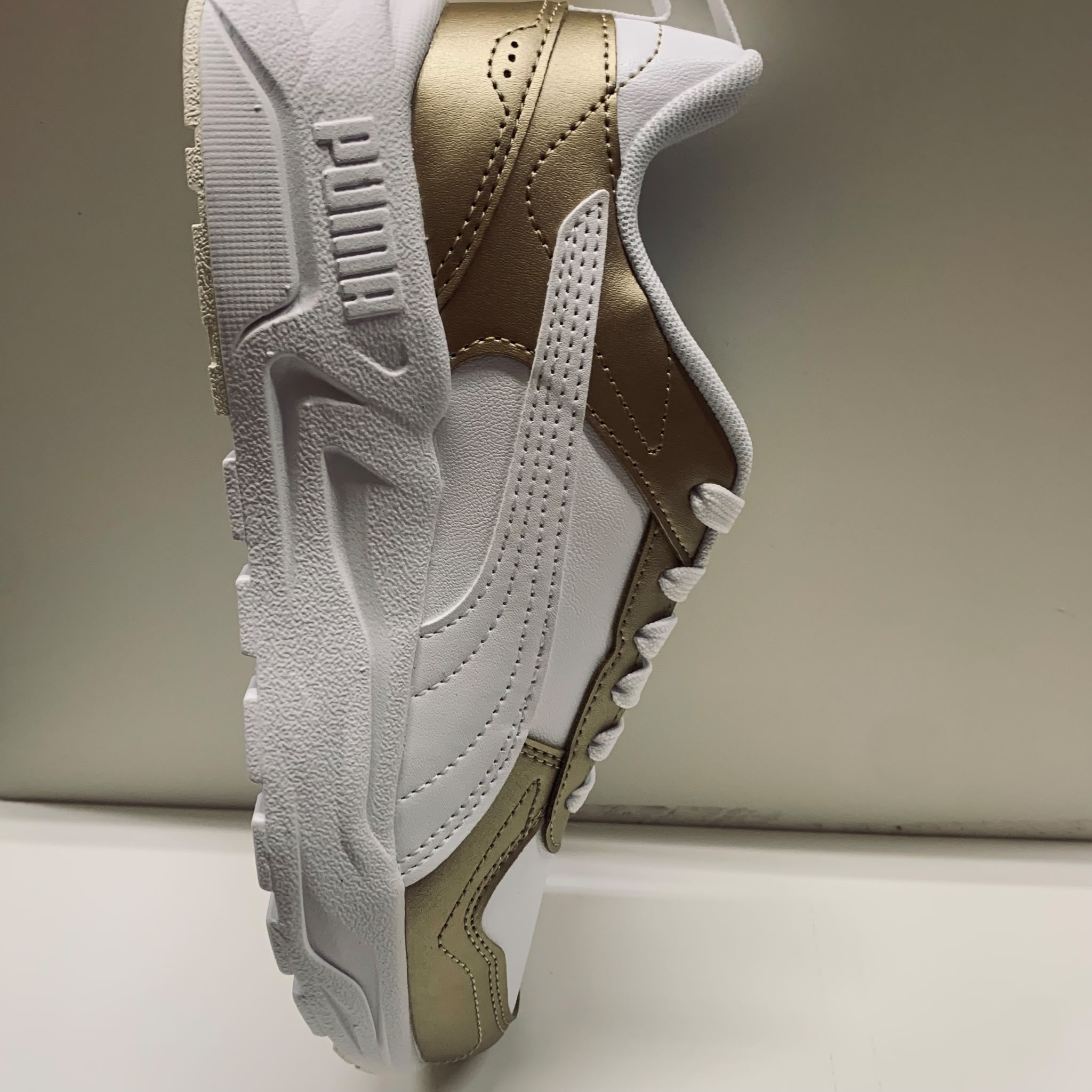Puma Trinity 2 Lt Metallic Col.Bianco/Oro Donna - immagine 2